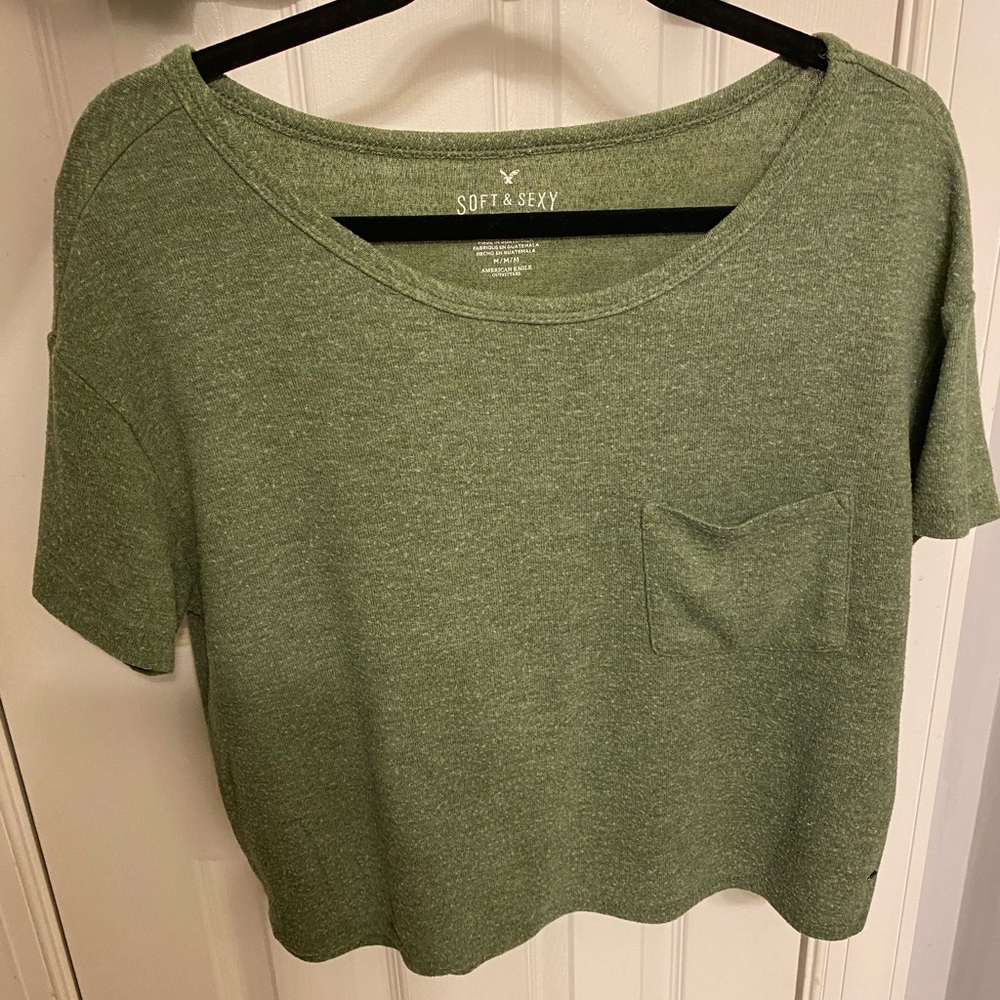 American Eagle Soft & Sexy Crop Top